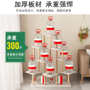 高端客厅花架靠墙转角小户型阳台花架子木架子置物架小摆件展示架