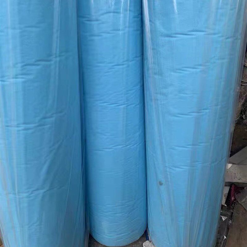 超薄11克服装裁床裁剪隔层隔色蓝色白色无纺布衬纸不褪色透气整卷