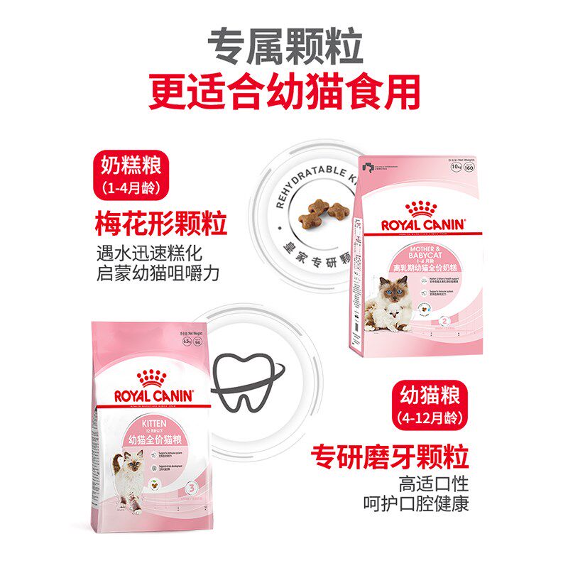 皇家猫粮幼猫奶糕专用粮食BK34孕猫离乳期断奶幼猫咪营养猫粮