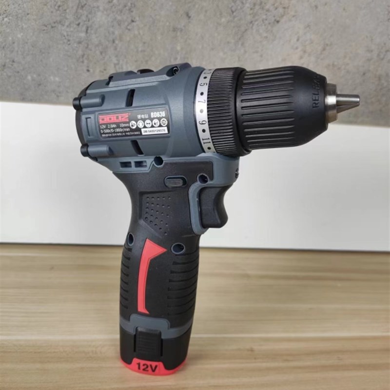多利仕BD636电钻12V电动工具螺丝刀充电电转手钻锂电动手电钻