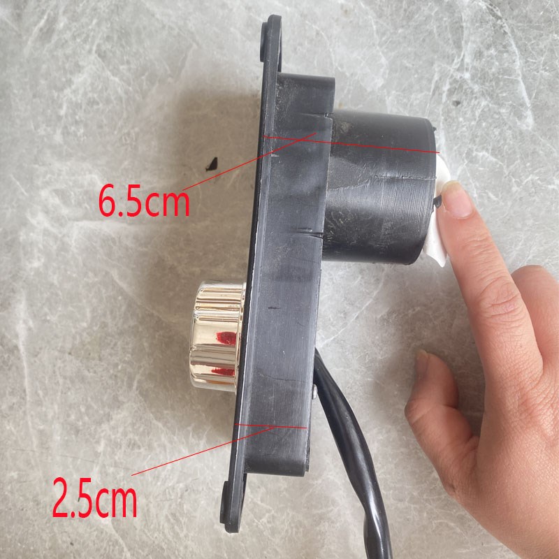 电动车档位器四轮车旋钮开关水杯架封闭电轿前进后退换挡倒顺开关