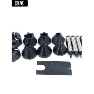 威尔 车床用端面拨动顶针MT3 号液压端面拨动顶针驱动顶针