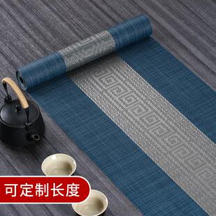 禅意茶垫中国风茶盘垫茶壶垫高档防水茶席桌布垫子 茶席桌旗新中式