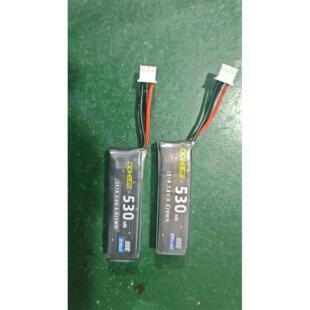 雷迪安空心杯足球无人机高压7.6V 2S电池 530mah 95C 标压7.4V