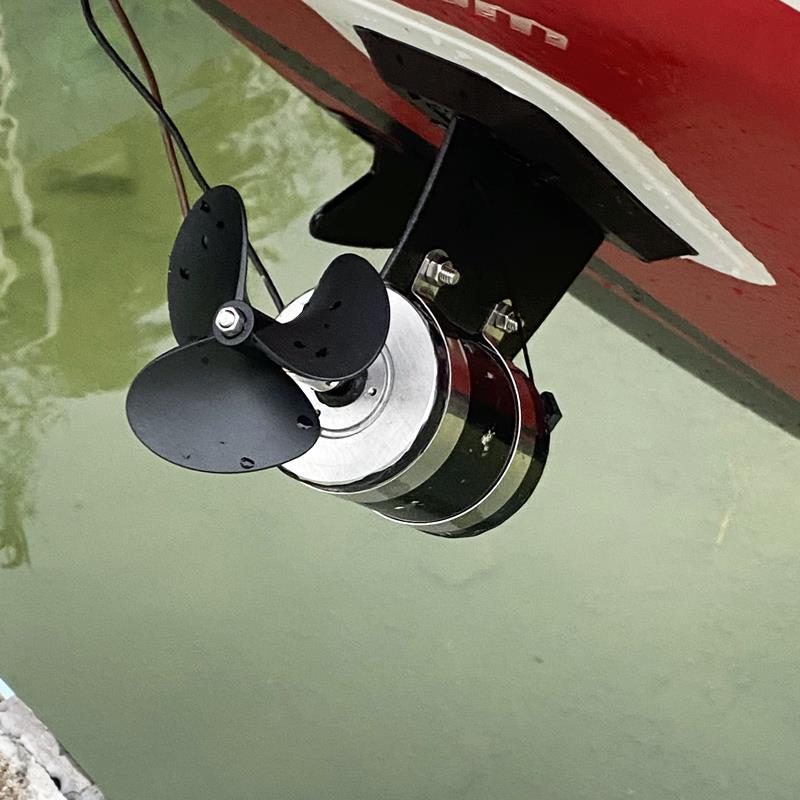 浆板水下推进器有刷电机充气船拉网船救援船浆板推进改装套装