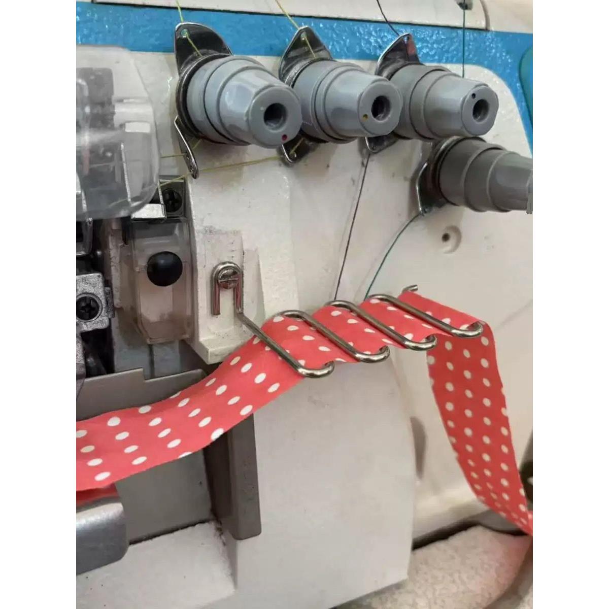 缝纫机配件新款升级锁边机放洗水唛架子拷边机工具不锈钢材质包邮