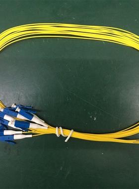 0.9MM裸纤单模尾纤LC/SC/FC/ST 1米猪尾线单芯电信级单头光纤跳线