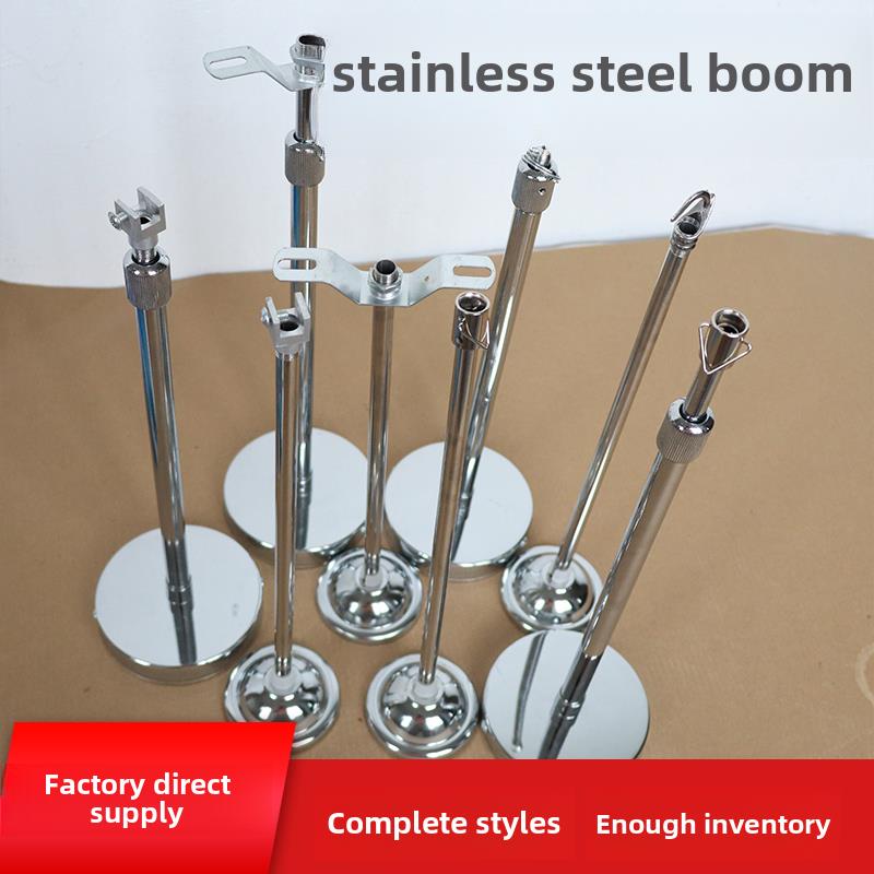 201不锈钢杆安全出口螺丝夹标志灯臂与拖碗疏散指示灯臂