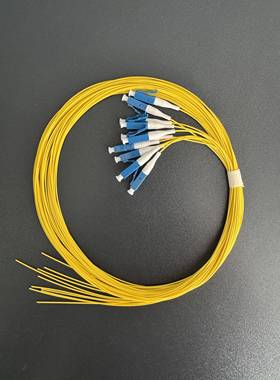 单模单芯Lc尾纤0.9mm载波级单头光纤跳线Scfc方圆成品光缆Apc