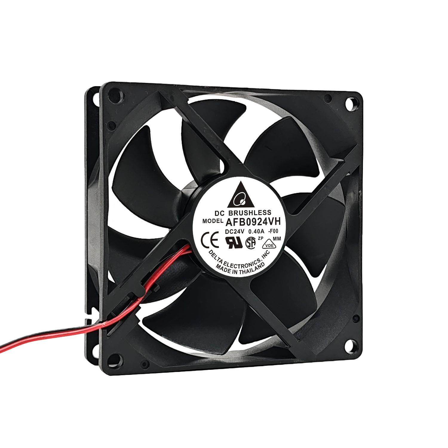 新款台达Afb0924Sh/Vh Aub0924Hh 9025 24V直流调速变频风扇