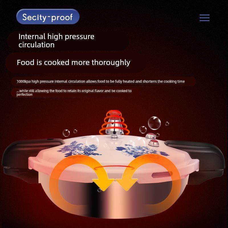 商用酒店青花生蚝迷你小型防爆高压锅高压鱼头锅燃气电磁炉通用锅,厨房/烹饪用具,压力锅/高压锅,淘宝优惠券,粉丝福利购,淘宝优惠卷