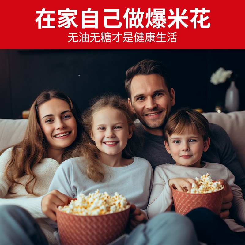 新型儿童爆米花机家用小型迷你膨化机全自动玉米花机器爆谷机神器