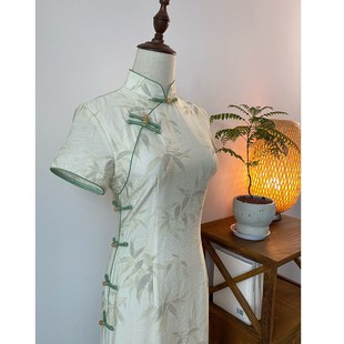 故双栖【寻春】新中式改良小个子旗袍少女夏年轻款高级感日常可穿