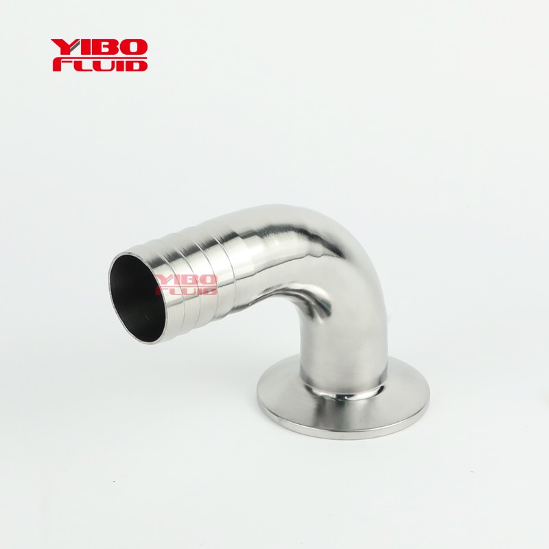 不锈钢90度快装宝塔弯头 卫生级304卡箍软管水嘴格林弯管水管弯头
