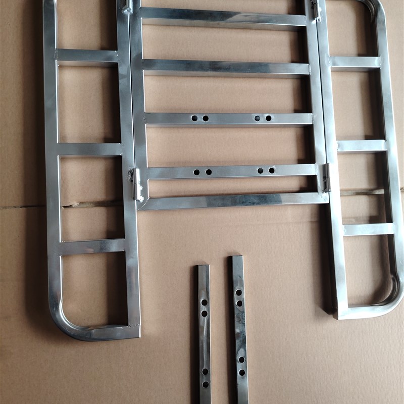 电动车后架货架托货架子外卖箱固定尾架框子不锈钢支架摩托车改装