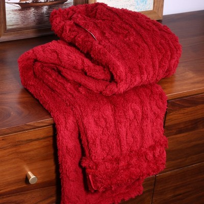 女高个子加长款女士睡裤冬季珊瑚绒长裤高个子家居裤两侧口袋保暖