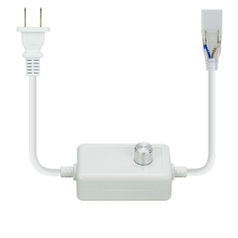 220VLED灯带单色调光器频闪器遥控调光器可调亮度高压灯带调光器