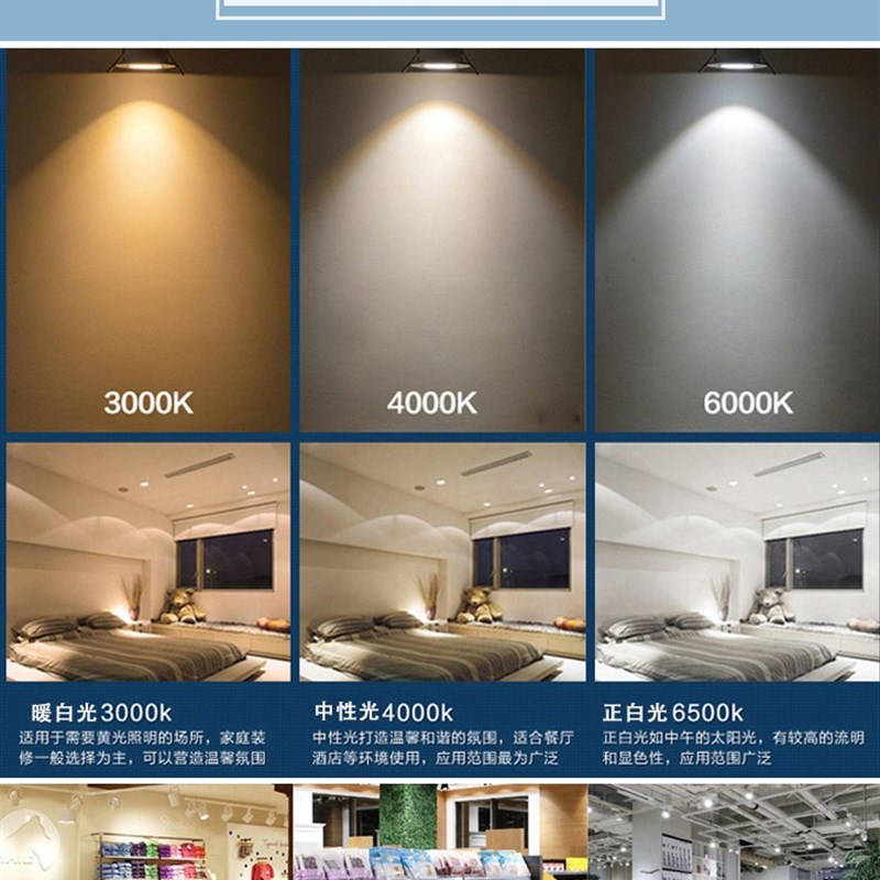 led迷你小射灯2W3W瓦超薄暗装天花筒灯展柜酒柜灯开孔4.5cm5公分