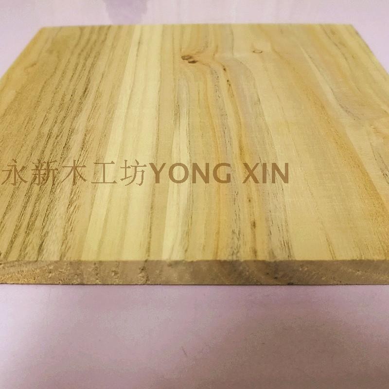 硬木檫木拼接烘干南榆木条正方形实木板材 DIY古典搁板置物架木料