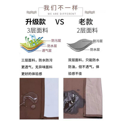 画画围裙女美术生男大人儿童防水带袖毛笔字书法围裙专用学生罩衣