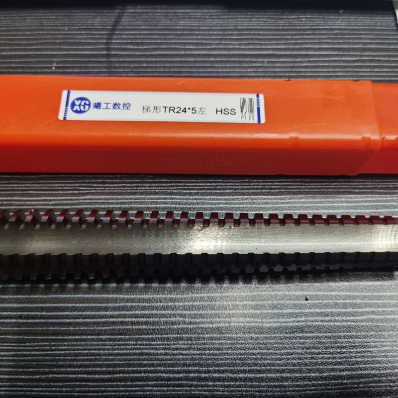左牙 左旋梯形丝锥T型丝攻螺纹非标细牙TR16 18 20 22 24X2X3X4X5