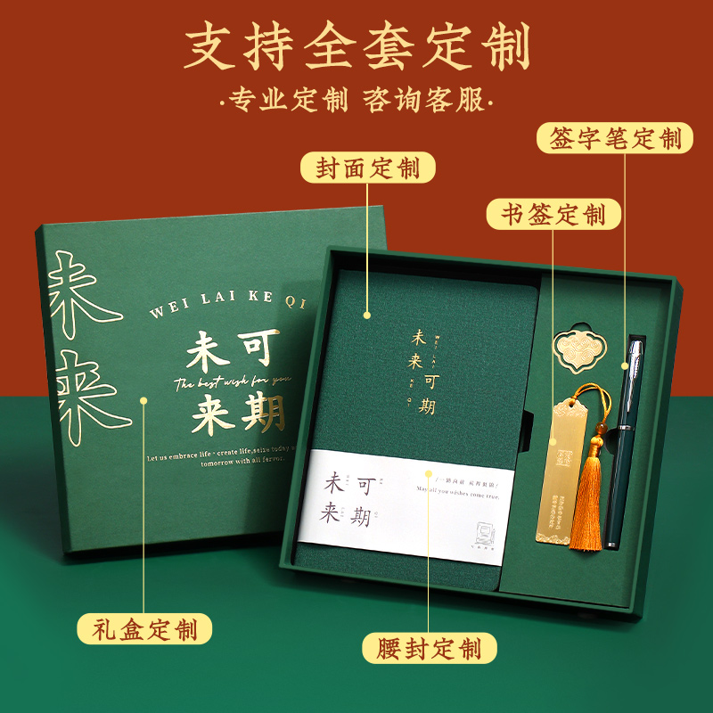 未来可期手账礼盒套装笔记本子文艺记事本学生创意生日礼物男女生