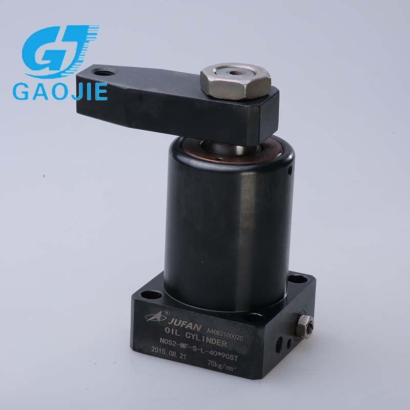 供应君凡标准型转角缸NOS2系列回转夹紧转角下压气缸旋转90度