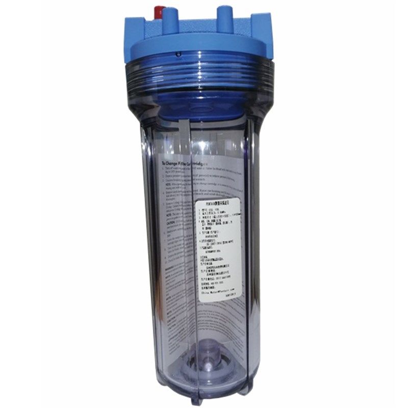 滨特尔爱惠浦净水器前置过滤器10寸PP棉透明滤瓶家商用净水器滤筒