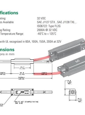 0496175.ZXY-CN力特Littelfuse32V直列汽车保险丝496175CablePro