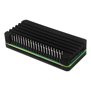 树莓派Zero WH 2W金属保护外壳通用铝散热器被动散热带硅胶导热垫