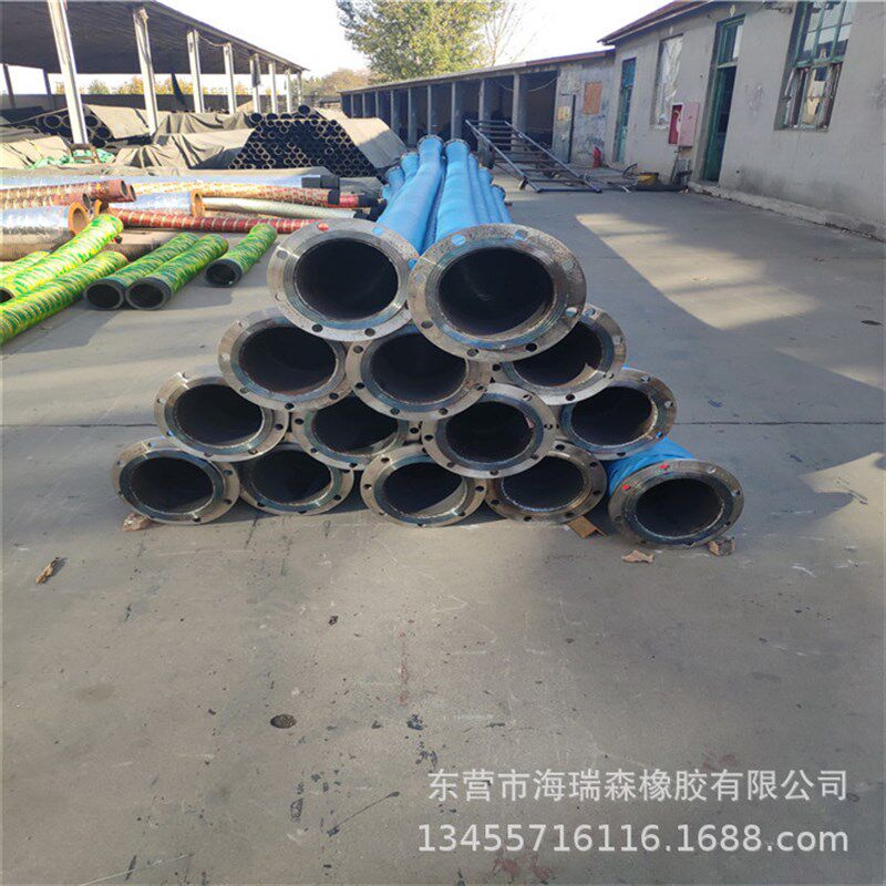 吸排 水 砂优质橡胶钢丝管 黑色大口径钢丝夹布耐磨钢丝管
