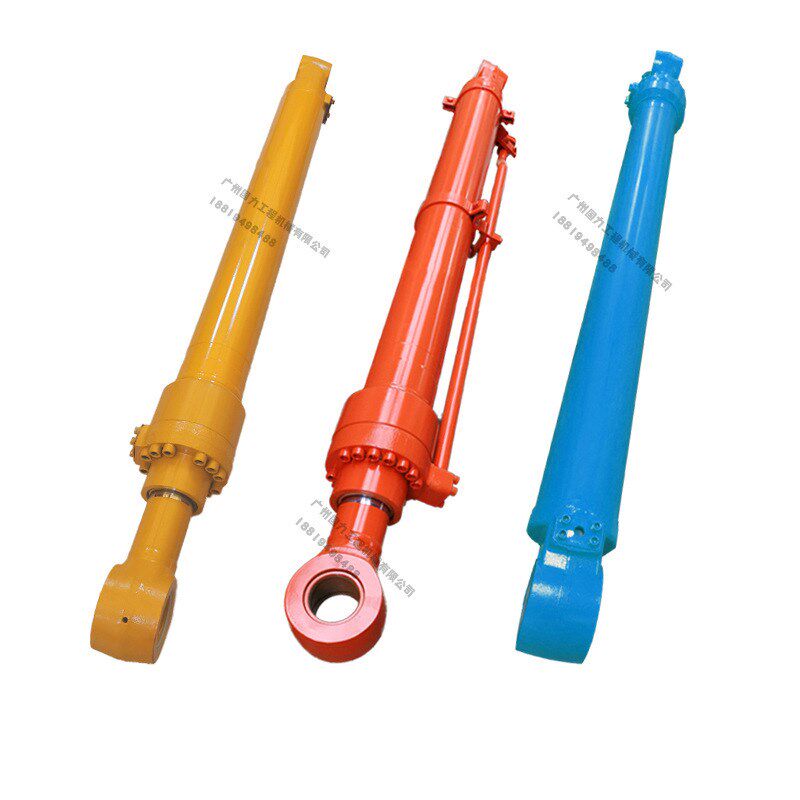 挖机油缸厂家住友SH120A1A2A3大中小臂液压油缸总成活塞杆缸盖筒