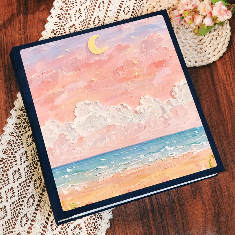 情侣相册本大容量1000张水晶纪念册56寸混合尺寸宝宝成长照片收纳