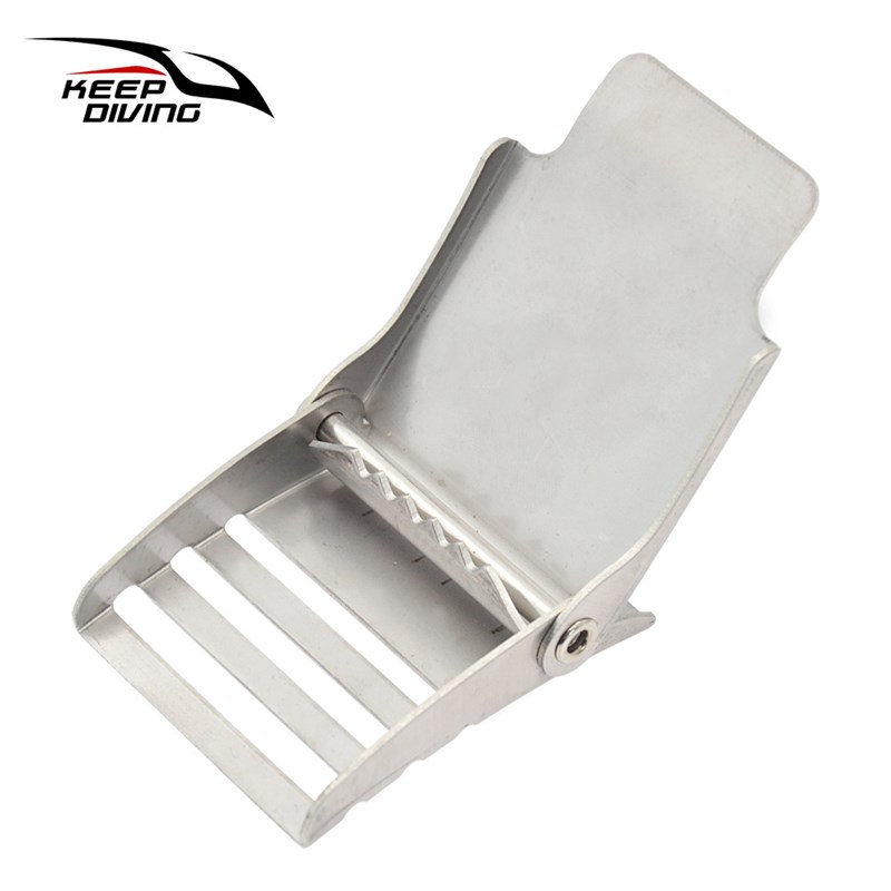 潜水不锈钢拉丝卡扣潜水配重腰带卡扣织带扣潜水用品配件YDK-512