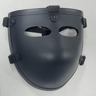 厂家销售半脸PE芳纶凯夫拉防弹面具GH506二级 NIJIIIA.44