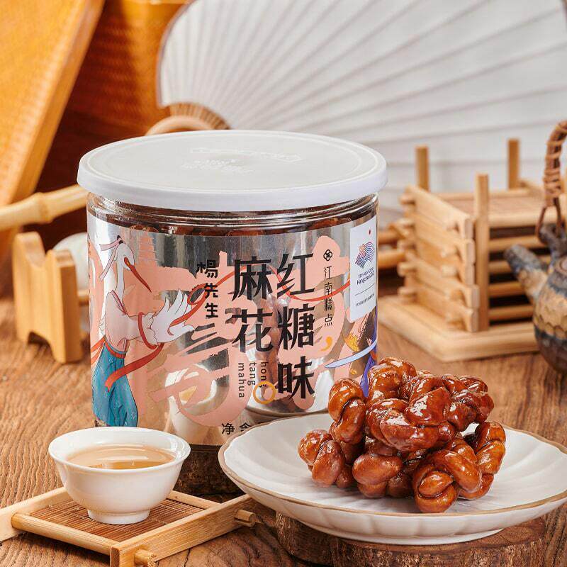 新日期杨先生的红糖麻花手工杭州特产义乌网红小吃特色办公