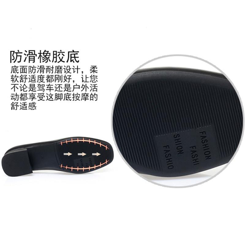 好货静音软底方头空姐工作鞋女黑色面试酒店银行上班女士皮鞋单鞋