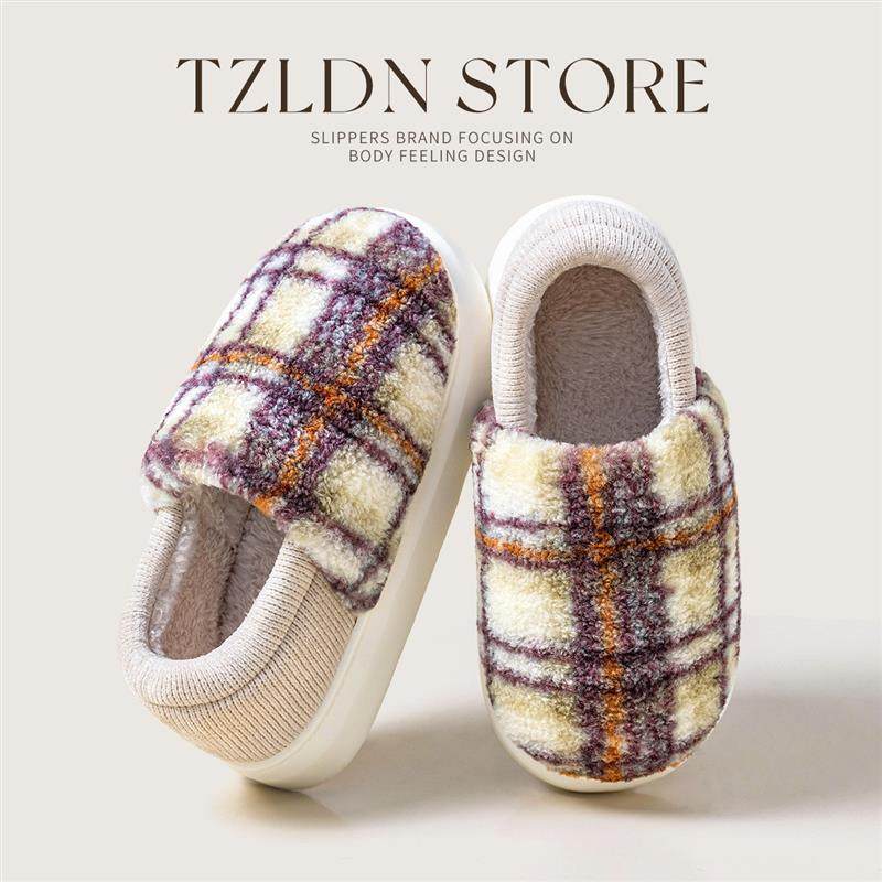 意大利棉拖鞋冬季2025新款保暖加厚室内家居包跟防滑防臭高级感