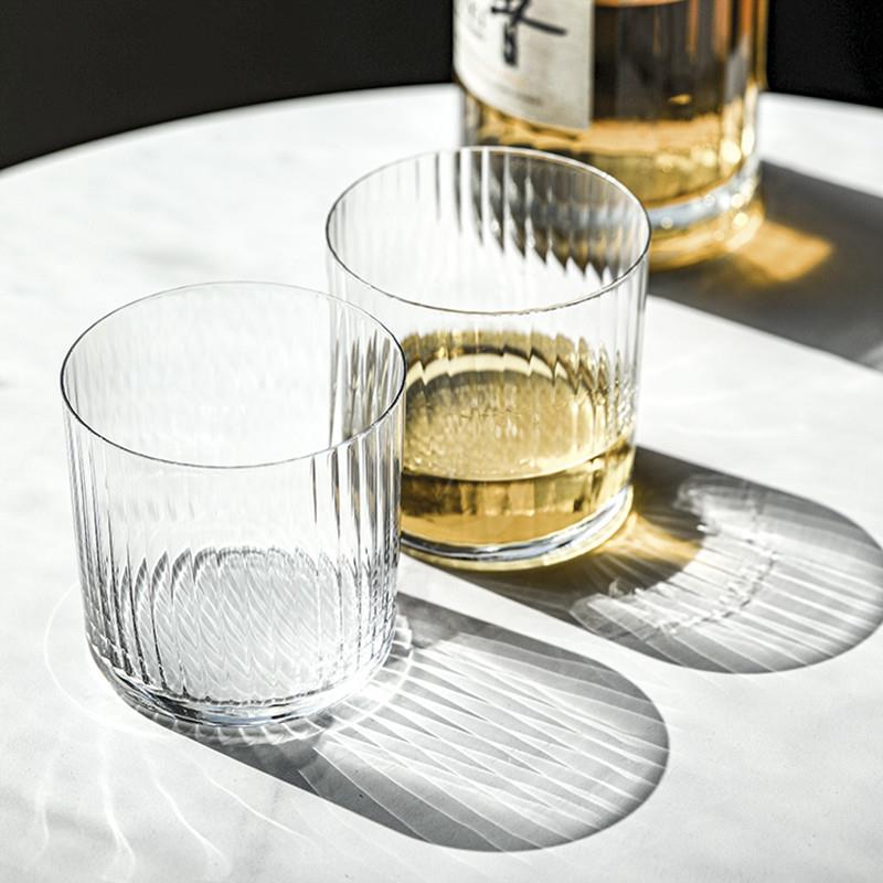 新品晶质玻璃ins风果汁杯