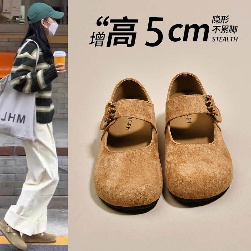 好货包头凉拖鞋女新款复古无后跟平底懒人博肯半拖鞋大码女鞋41一