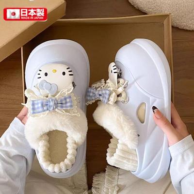 厚底棉拖鞋女2025新款冬防