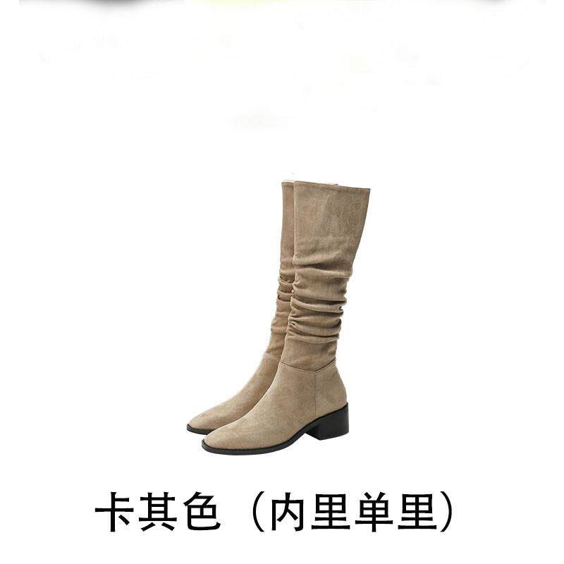 极速堆堆靴子女长筒靴2026