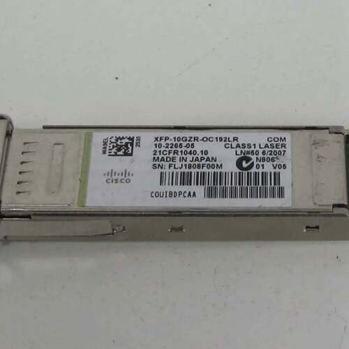 可议价XFP-10GZR-OC192LR 设备下线，还有几个