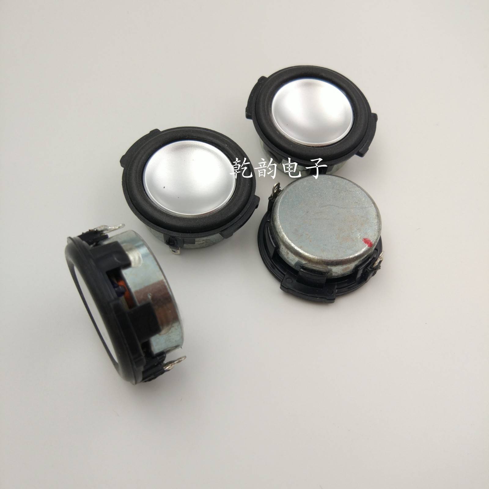 31MM4欧3w瓦厚12mm 全频 圆形MP3随身听插卡音响音箱扬声器小喇叭