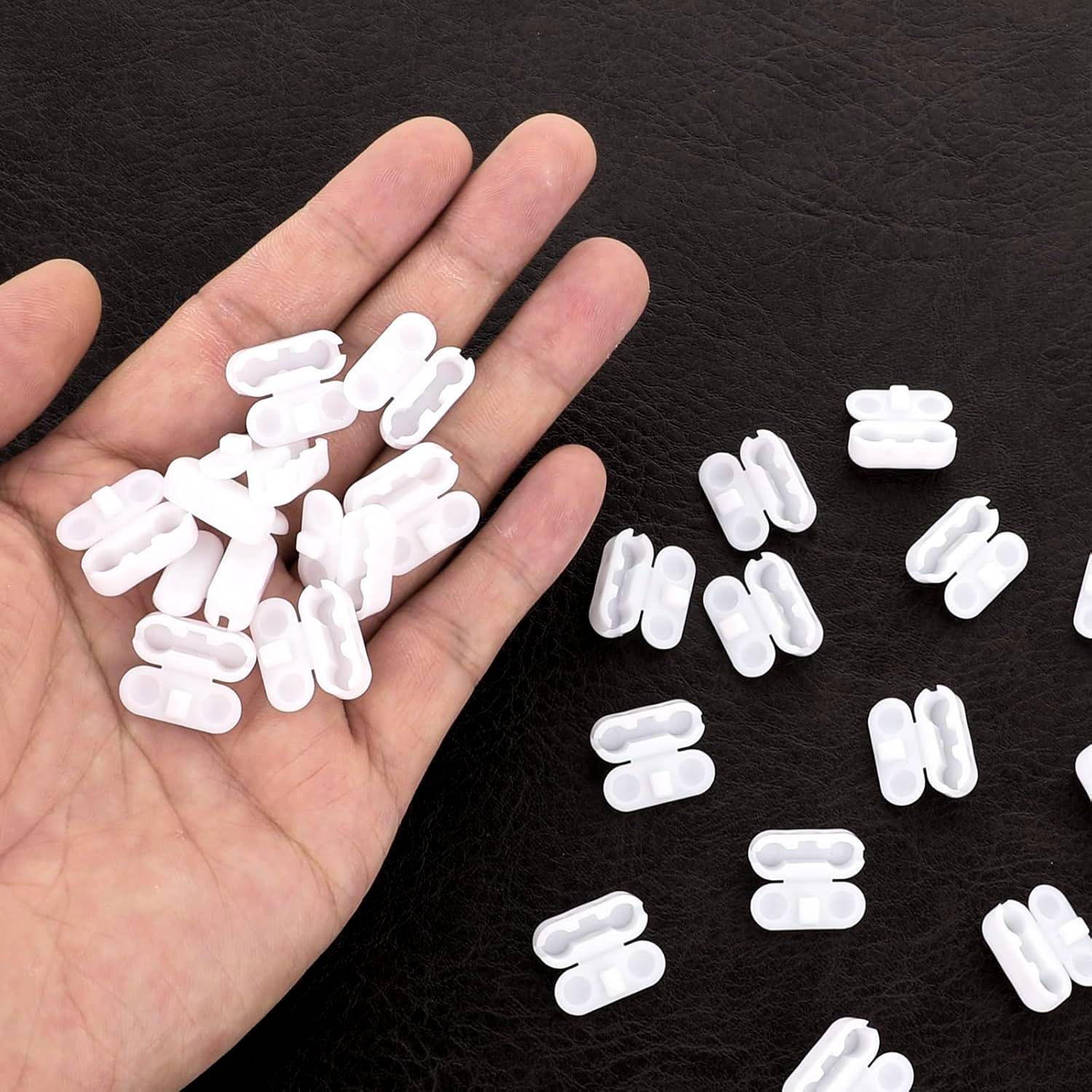 100个拉珠连接扣子小扣子POM连接扣连接器卷帘熟料拉珠连接器