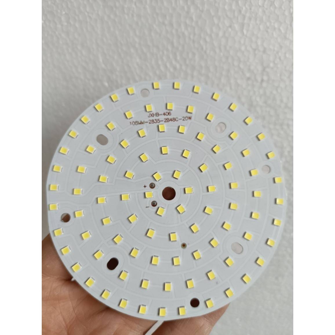 led吸顶灯改造灯板圆形led模组 48串灯珠不含驱动2b48c 20w 108mm