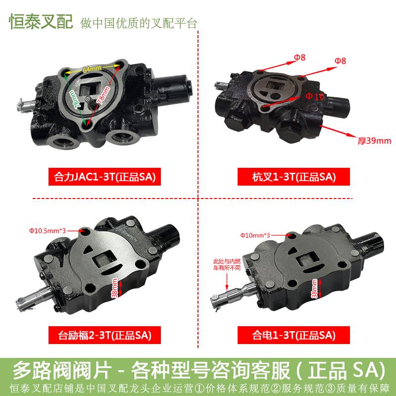 多路阀阀片 CDB2-F15#合力杭叉JAC1-3吨 叉车液压分流单片个阀块