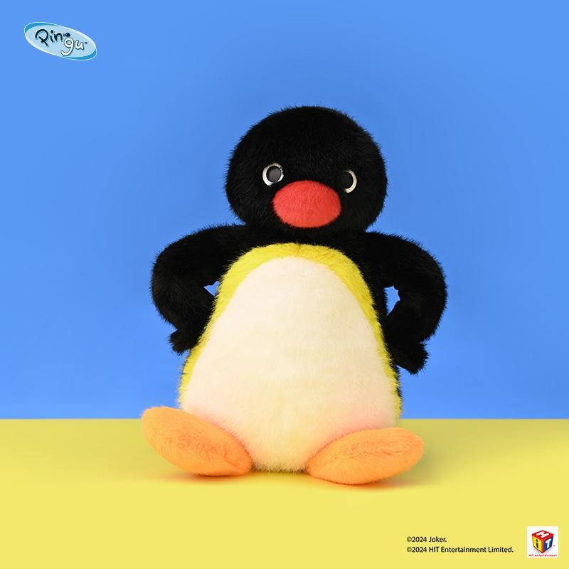 山莫pingu企鹅炸毛公仔可爱毛绒玩偶陪伴送闺蜜朋友女生日礼物