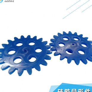 按需制作硅胶垫震缓冲齿轮状异形件源头工程切割模压密封垫