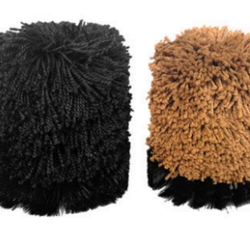 全自动擦鞋机专用毛l刷 鞋刷 蜡刷抛光轮鞋刷擦鞋机器球刷电机套